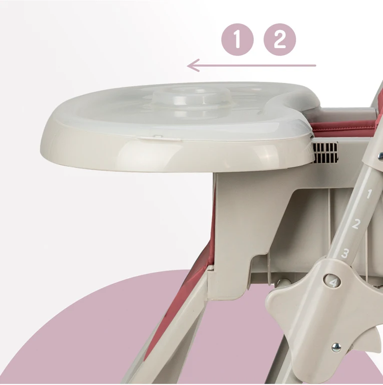 Стільчик для годування MoMi GOJO pink